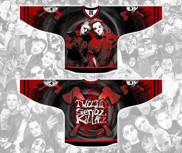 Twiztid Serial Killaz Crossed Axes Sublimated Hockey Jersey – MNE