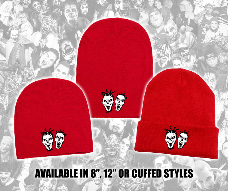 Twiztid Red Skull Faces Beanie
