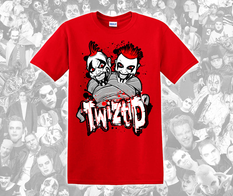 Red Twiztid Straight Jackets Shirt