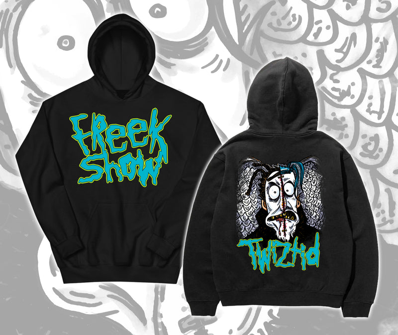Twiztid Rick and Morty Freek Show Pullover Hoodie