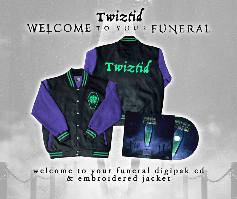 Twiztid "welcome to your funeral" CD & Jacket Bundle