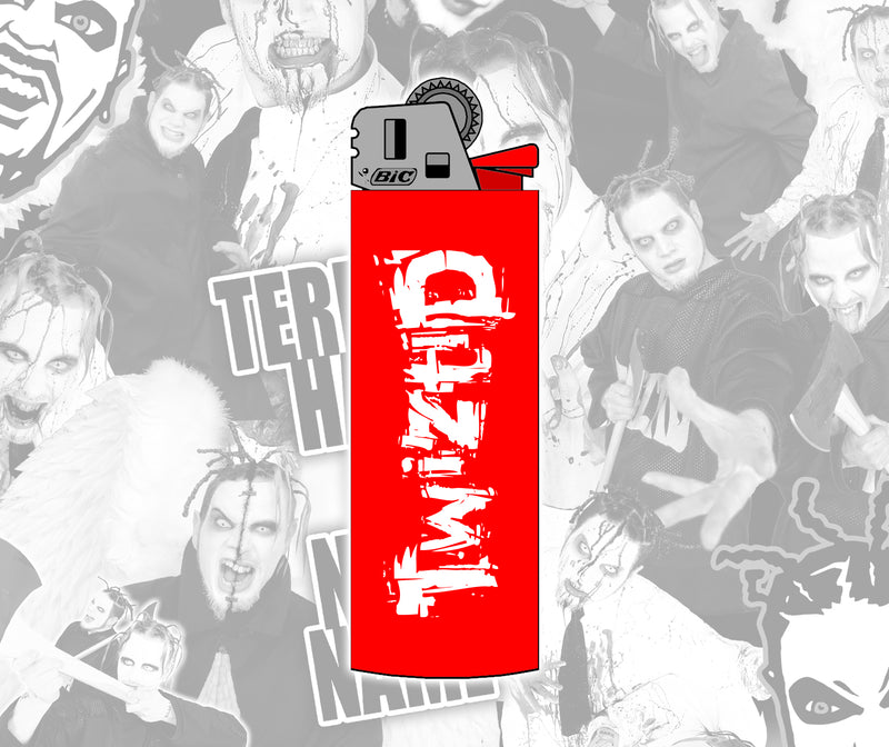 Twiztid Red and White Freek Show Logo Bic