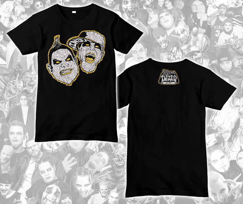 25 Years Of Twiztid Gold and Silver Revelashen Shirt