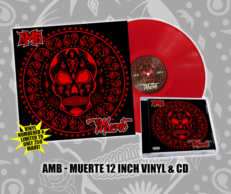 Axe Murder Boyz "Muerte" Limited 12" Vinyl and CD Bundle (Limited to 250)
