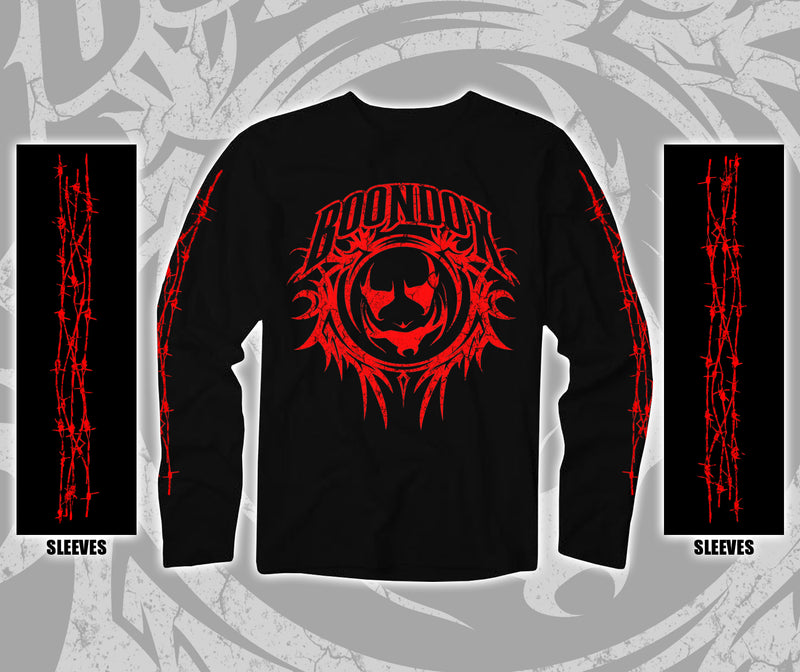 Boondox Crest Barbed Wire Long Sleeve Tee