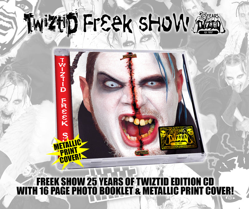 Twiztid "Freek Show" 25 Years of Twiztid Edition CD