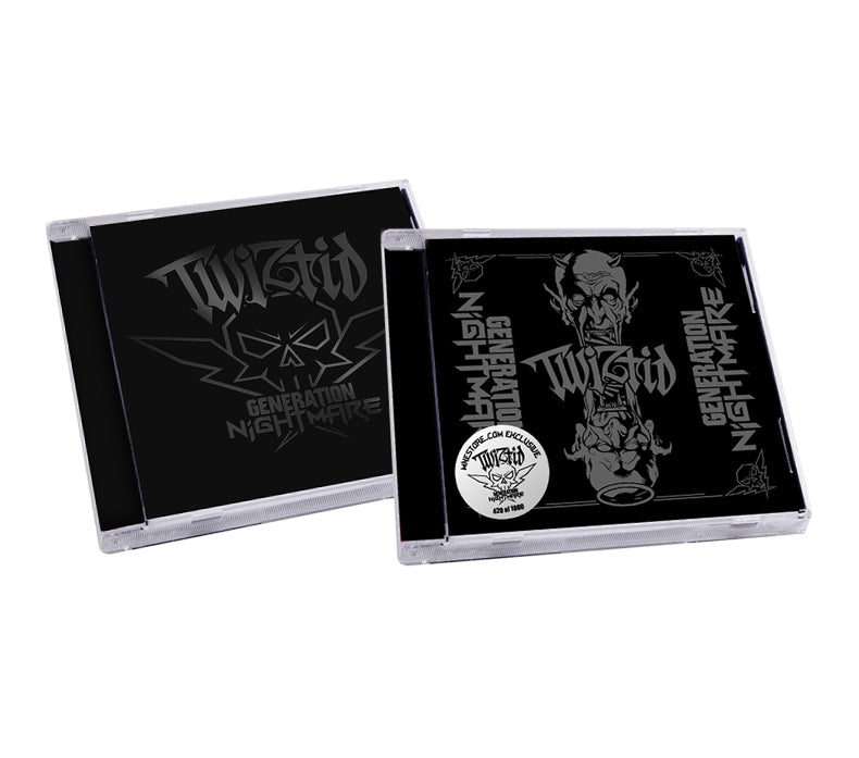 Twiztid Generation Nightmare Retail and MNEStore Alternate Cover CD Bundle
