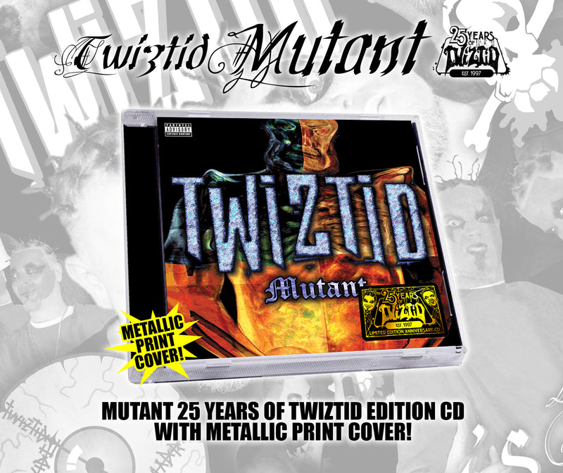 Twiztid "Mutant (Vol 2)" 25 Years of Twiztid Edition CD