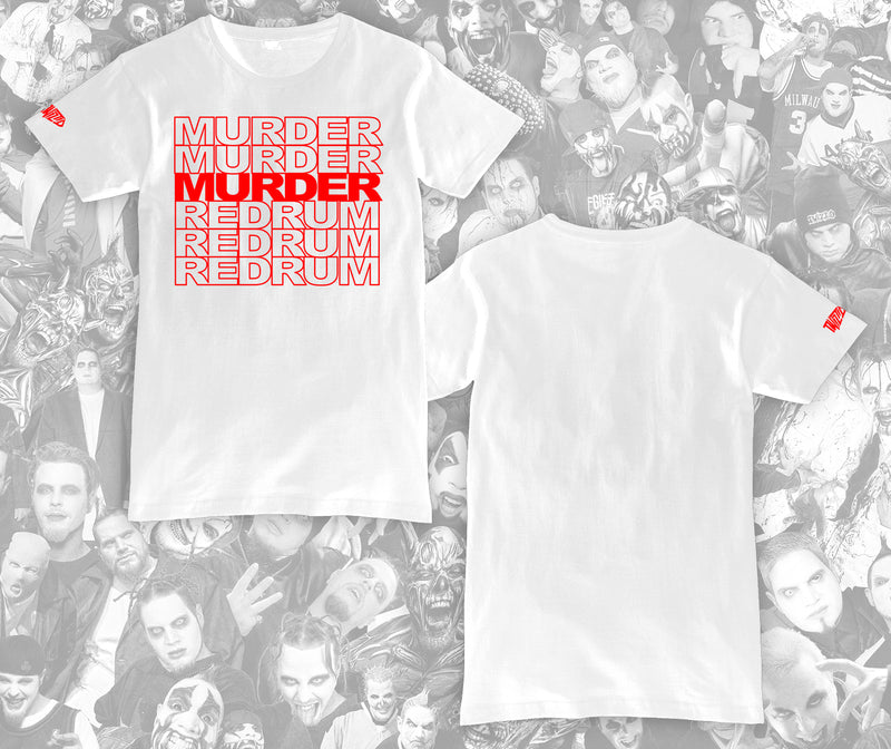 Twiztid White MURDERMURDERMURDER Shirt