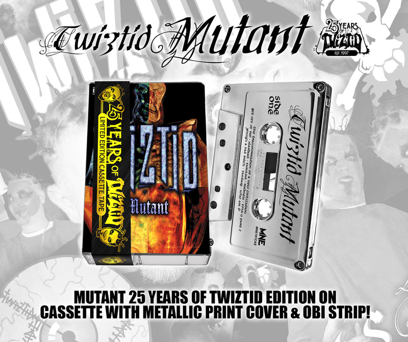 Twiztid "Mutant (Vol 2)" 25 Years of Twiztid Edition Cassette