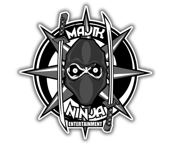 Majik Ninja Entertainment Full Color Sticker