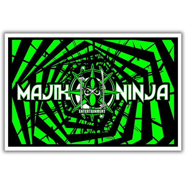 Majik Ninja Entertainment Black Light Poster