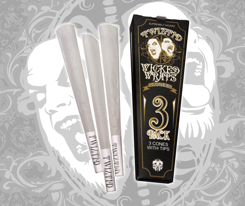 Twiztid Wicked Wraps Cones 3 Pack
